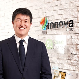 株式会社イノーバ 代表取締役社長 CEO 宗像さん